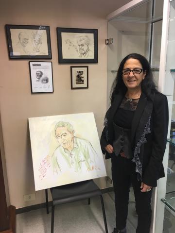 Homenatge a Jordi Sabater Pi en el 50è aniversari del bateig de Floquet de neu a National Geographic