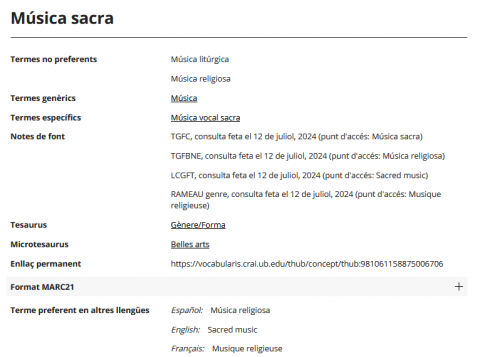 Redactant els registres d’autoritat de música del CRAI Biblioteca de Fons Antic