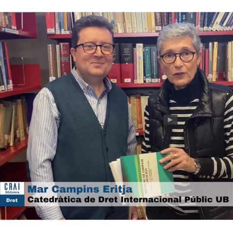 Vídeos del professorat de la Facultat de Dret accessibles al Dipòsit Digital de la UB i al canal YouTube del CRAI Biblioteca de Dret