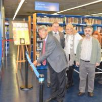 Acte d'inauguració de l'exposició "G.N. Lewis i l'enllaç químic:100 anys compartint parells d'electrons"