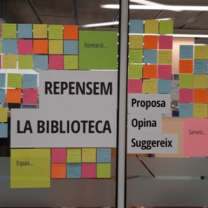  Repensem la biblioteca, acció participativa per conèixer l’opinió dels usuaris al CRAI Biblioteca del Campus Bellvitge