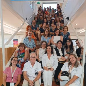 Nova visita teatralitzada del CRAI Biblioteca del Campus Clínic per al PTGAS de la Facultat de Medicina i Ciències de la Salut