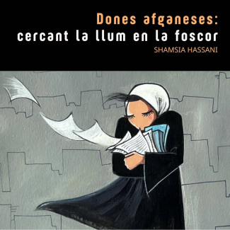 “Dones afganeses: cercant la llum en la foscor”, de Shamsia Hassani, al CRAI Biblioteca del Campus Bellvitge