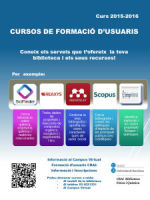 Nous cursos de formació d'usuaris per al mes de febrer al CRAI Biblioteca de Física i Química