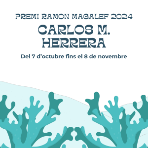 Mostra bibliogràfica al CRAI Biblioteca de Biologia: Premi Ramon Margalef d’Ecologia 2024