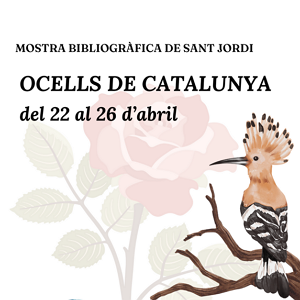 Sant Jordi 2024 al CRAI Biblioteca de Biologia: Ocells de Catalunya