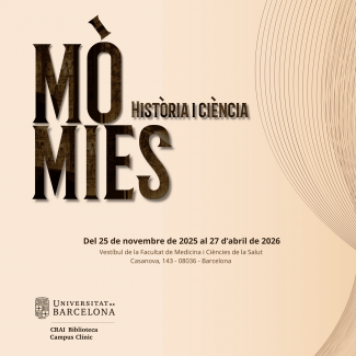 Nova exposició del CRAI Biblioteca del Campus Clínic, "Mòmies: història i ciència"