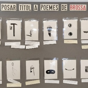 Exposició interactiva:  Vols posar títol a poemes de Brossa? 