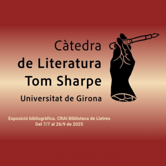 Exposició del CRAI Biblioteca de Lletres: Càtedra de Literatura Tom Sharpe