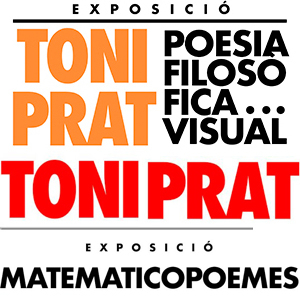  Exposcions de Toni Prat als CRAI Biblioteques de Lletres i de Matemàtiques i informàtica