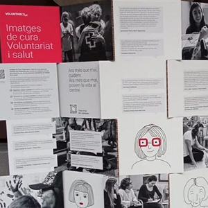 L’exposició itinerant “Imatges de Cura. Voluntariat i Salut” al CRAI Biblioteca del Campus Bellvitge