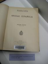 Farmacopea oficial española. 7a ed. 1905