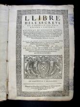 Agustí, Miquel, 1560-1630. Llibre dels secrets