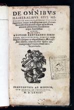 Schopper, Hartmann, n. 1542. De omnibus illiberalibus 