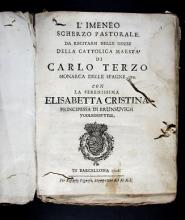 Sebetio, Alfesibeo, s. XVIII. L'Imeneo : scherzo pastorale ...