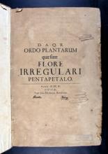 Rivinus, Augustus Quirinus, 1652-1723. D.A.Q.R. Ordo plantarum
