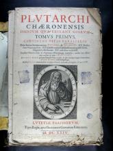 Plutarc, ca. 50-ca. 120.  Plutarchi Chaeronensis Omnium quae ...