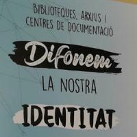 El CRAI Biblioteca d'Informació i Mitjans Audiovisuals a l'exposició Difonem la nostra identitat
