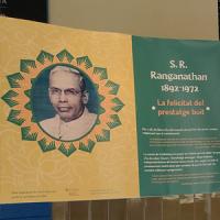Exposició física i virtual: S. R. Ranganathan (1892-1972): la felicitat del prestatge buit 