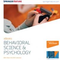Springer Behavioral Science & Psychology 2016. Nova adquisició de llibres electrònics 