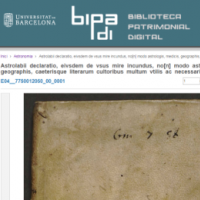 Novetats a la Biblioteca Patrimonial Digital BiPaDi