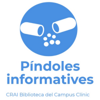 Píndoles informatives destinades a PDI al CRAI Biblioteca del Campus Clínic