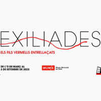 Exposició Exiliades al Museu Memorial de l’Exili amb material del CRAI Biblioteca del Pavelló de la República