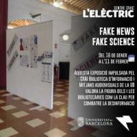 Fake news, fake science arriba al Centre Cívic L'Elèctric 