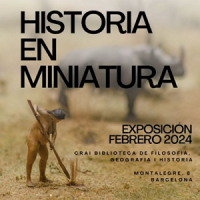 “Història en miniatura”, nova exposició al CRAI Biblioteca de Filosofia, Geografia i Història