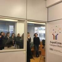 El CRAI Biblioteca del Campus Clínic rep la visita del grup temàtic Digital Education de la LERU