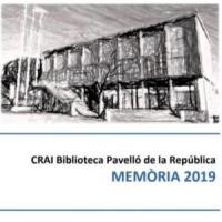 Publicada la Memòria anual 2019 del CRAI Biblioteca del Pavelló de la República