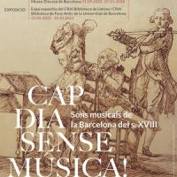 Cap dia sense música! Sons musicals de la Barcelona del segle XVIII, nova exposició del CRAI Biblioteca de Fons Antic