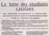  Commemoració del 50è aniversari de l'assemblea constituent del Sindicat Democràtic d'Estudiants de la Universitat de Barcelona