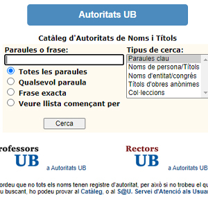 Actualització d'Autoritats UB després de la migració a ALMA