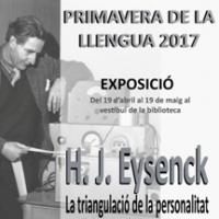 H. J. Eysenck: la triangulació de la personalitat. Exposició al CRAI Biblioteca del Campus de Mundet