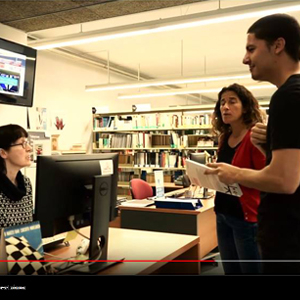 El CRAI Biblioteca d'Informació i Mitjans Audiovisuals, escenari d'un TFG de Comunicació Audiovisual