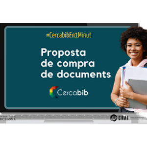 Nou formulari per a la proposta de compra de documents