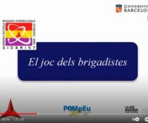 El Joc dels brigadistaes al Pompeu Lab amb la participació del CRAI Biblioteca del Pavelló de la República