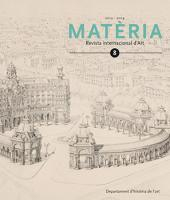 "Matèria. Revista Internacional d'Art" a RCUB