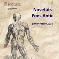 "Novetats Fons Antic". Nova publicació del CRAI Biblioteca de Medicina