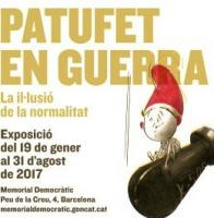 Exposició "El Patufet en guerra" amb la participació del CRAI Biblioteca del Pavelló de la República