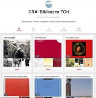 El CRAI Biblioteca de Filosofia, Geografia i Història a Pinterest