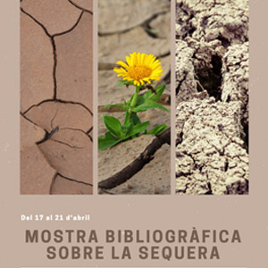 Nova mostra bibliogràfica al CRAI Biblioteca de Biologia sobre la sequera