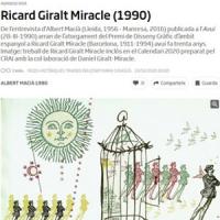 Ricard Giralt Miracle i el CRAI de la UB al diari ARA