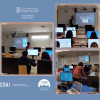 Formació d'usuaris al CRAI Biblioteca del Campus Clínic
