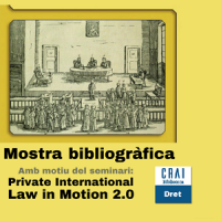 Mostra bibliogràfica sobre Dret internacional privat al CRAI Biblioteca de Dret