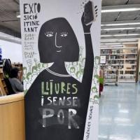 Exposició Lliures i Sense Por al CRAI Biblioteca del Campus Bellvitge