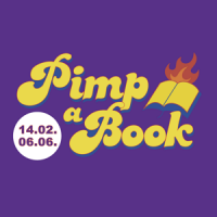 Exposició PIMP A BOOK al CRAI Biblioteca d'Informació i Mitjans Audiovisuals