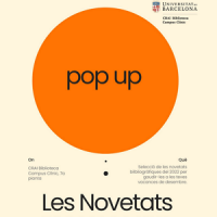 Pop up Les Novetats: mostra de novetats bibliogràfiques al CRAI Biblioteca Campus Clínic