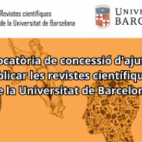 Convocatòria per a la concessió d'ajuts per publicar les revistes científiques de la Universitat de Barcelona 2023